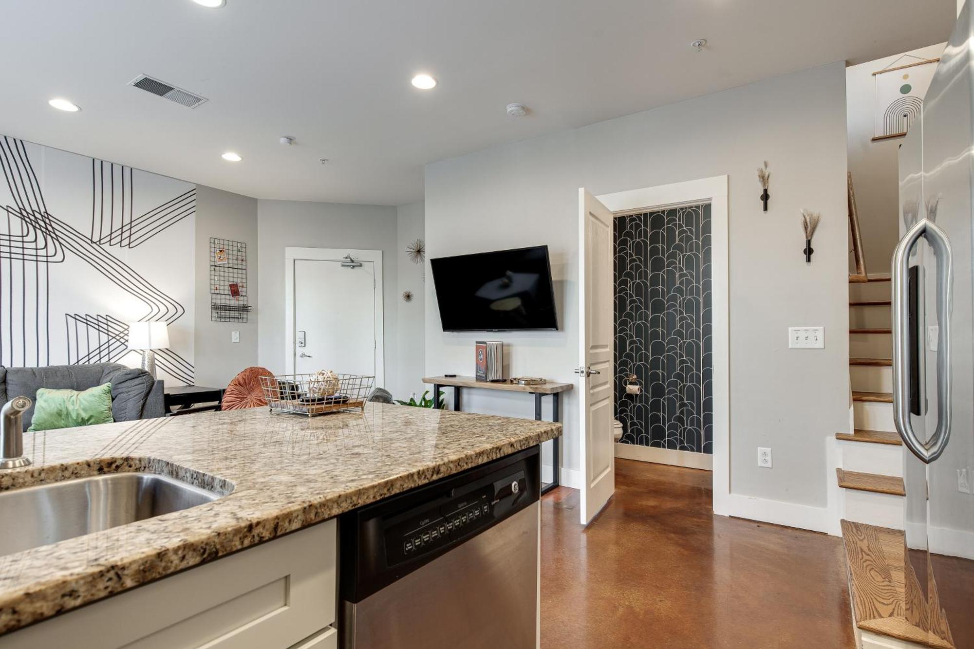 Nashville Condo - Near Music Row- Private Balcony Екстер'єр фото